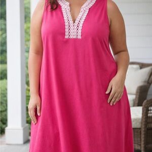 Kim Rogers Bright Fuchsia Knit Top